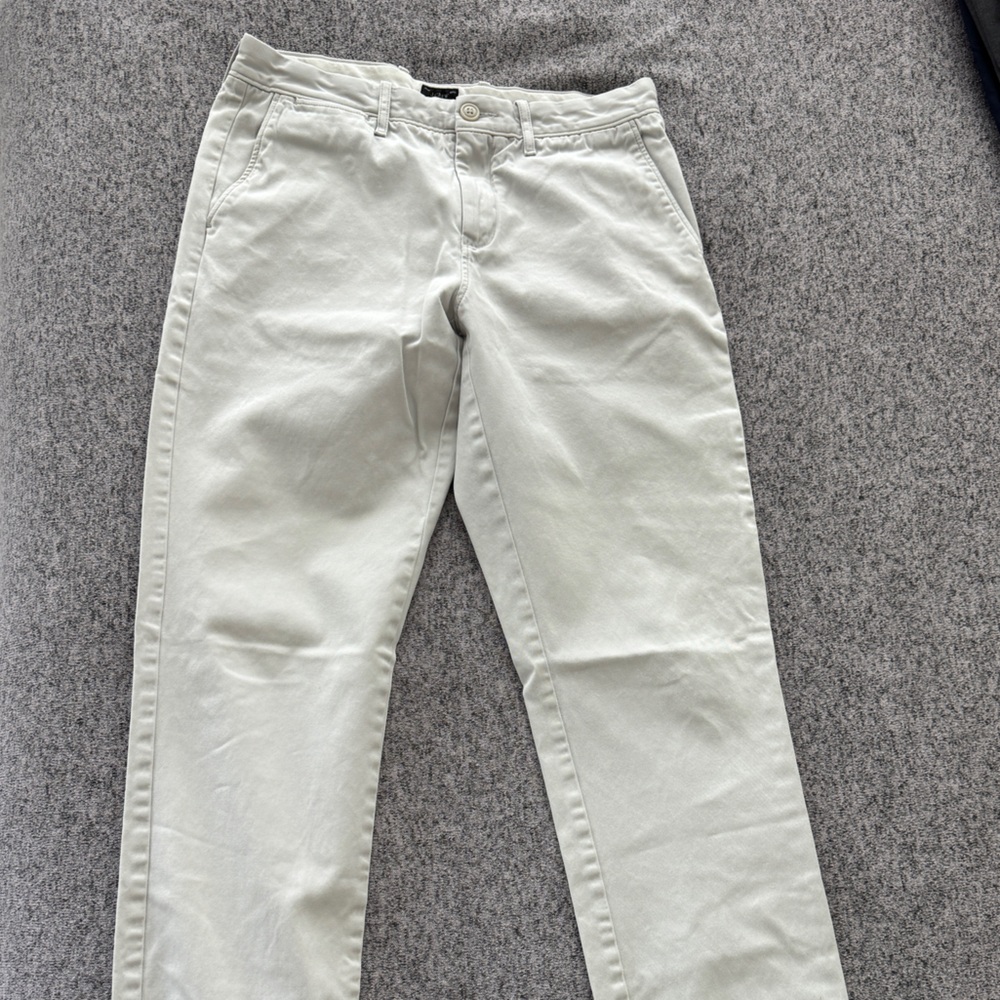 J. Crew Light Tan 770 Straight Chinos